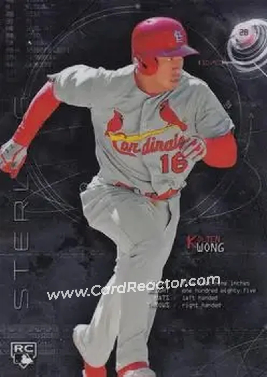 2014 Bowman Sterling #32 - Kolten Wong - St. Louis Cardinals - Front