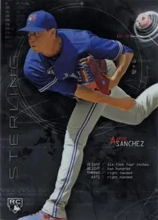 2014 Bowman Sterling #33 - Aaron Sanchez - Toronto Blue Jays