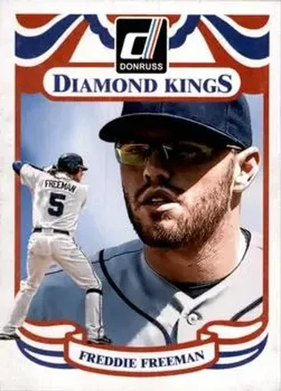 2014 Donruss #7 - Freddie Freeman - Atlanta Braves