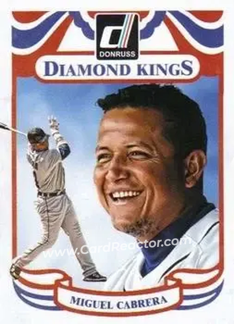 2014 Donruss #9 - Miguel Cabrera - Detroit Tigers - Front