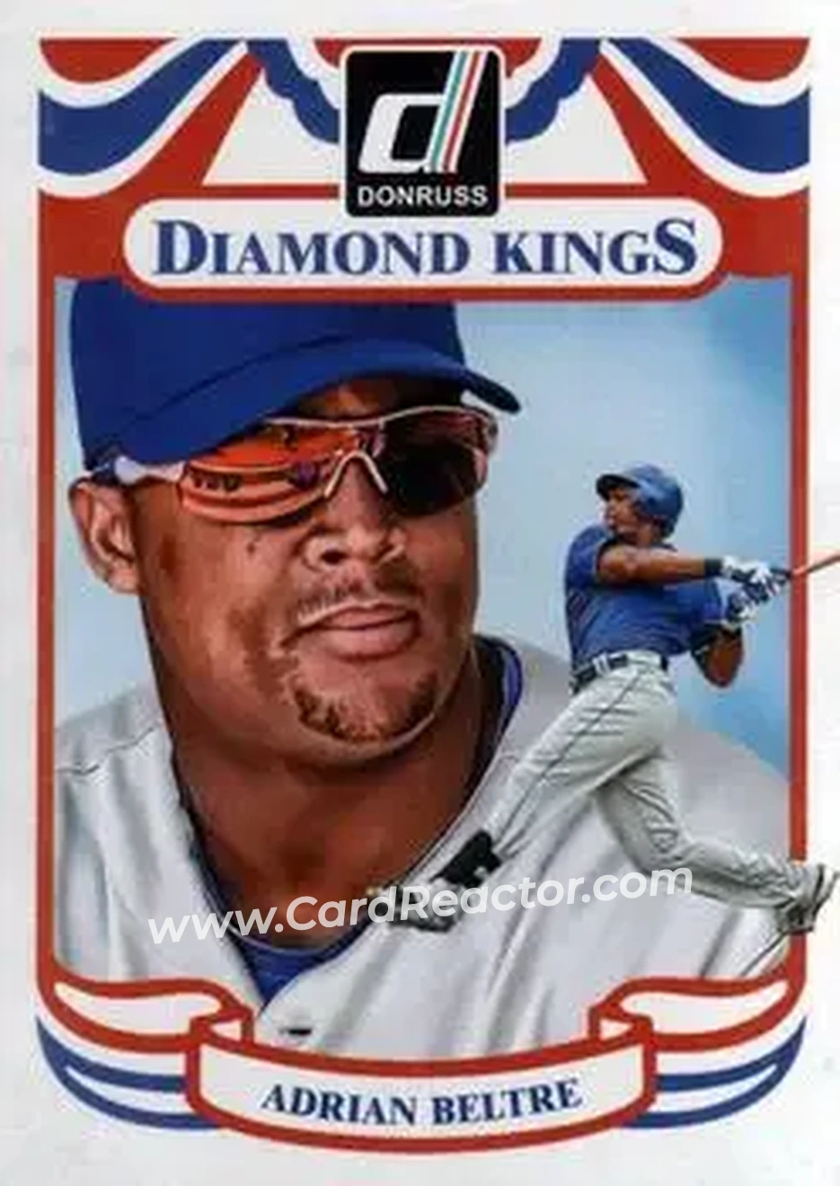 2014 Donruss #12 - Adrian Beltré - Texas Rangers - Front