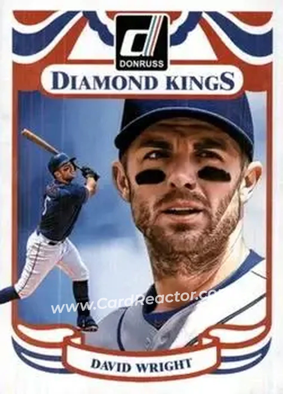 2014 Donruss #15 - David Wright - New York Mets - Front
