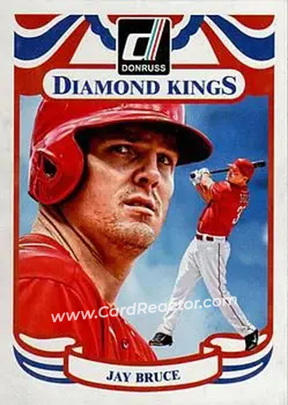 2014 Donruss #23 - Jay Bruce - Cincinnati Reds - Front