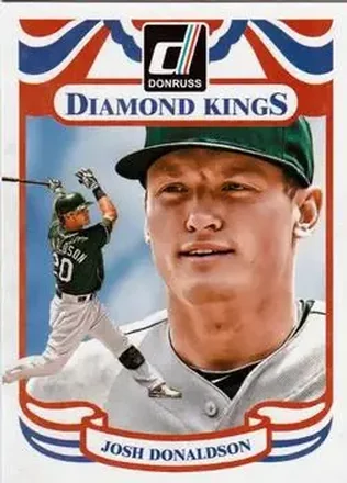 2014 Donruss #27 - Josh Donaldson - Oakland Athletics