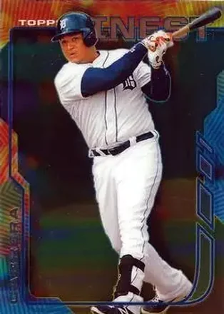 2014 Finest #1 - Miguel Cabrera - Detroit Tigers
