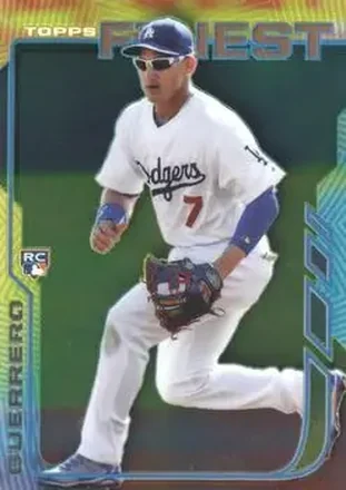 2014 Finest #5 - Alex Guerrero - Los Angeles Dodgers