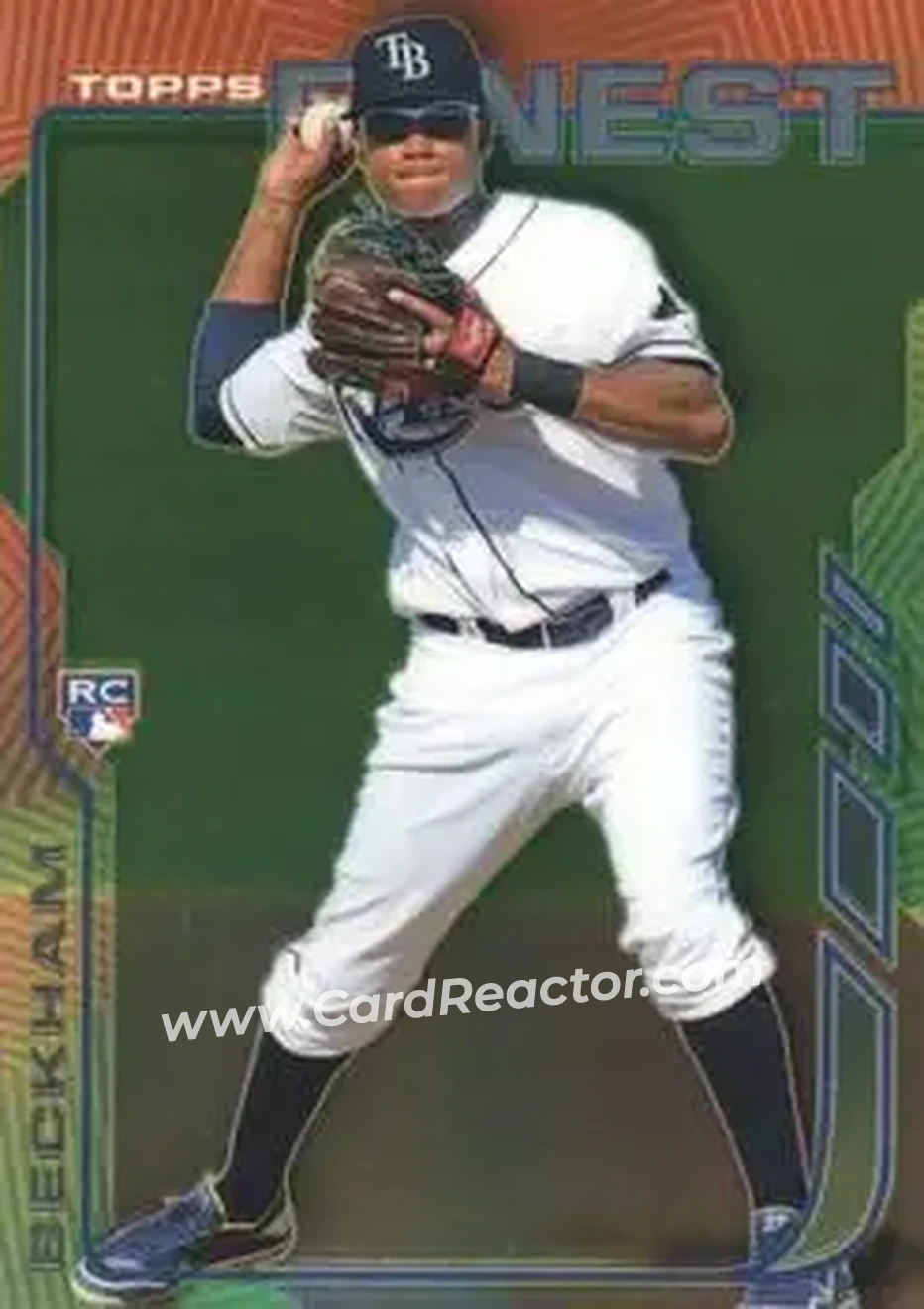 2014 Finest #7 - Tim Beckham - Tampa Bay Rays - Front