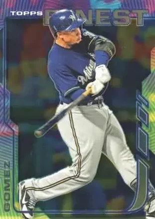 2014 Finest #14 - Carlos Gomez - Milwaukee Brewers