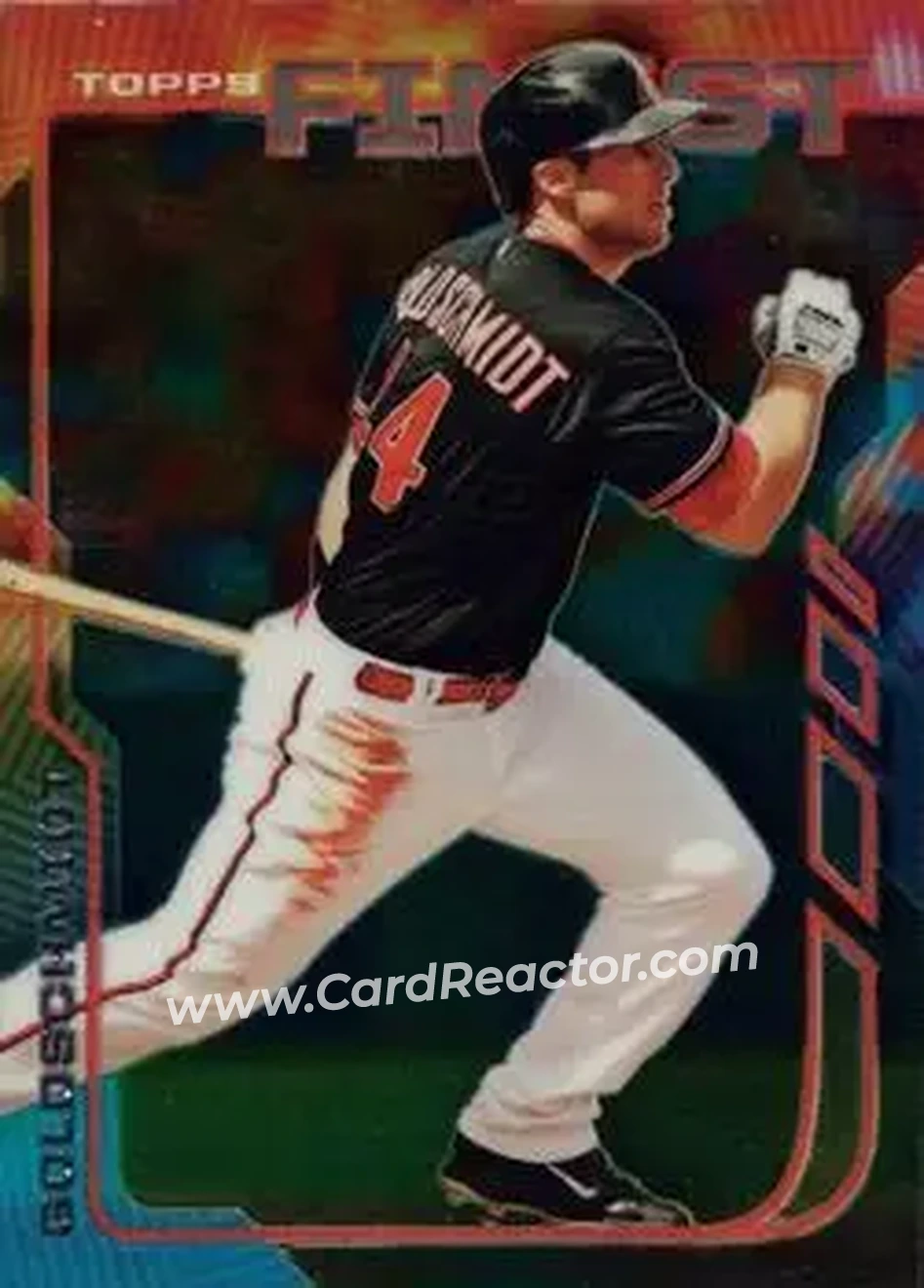 2014 Finest #20 - Paul Goldschmidt - Arizona Diamondbacks - Front