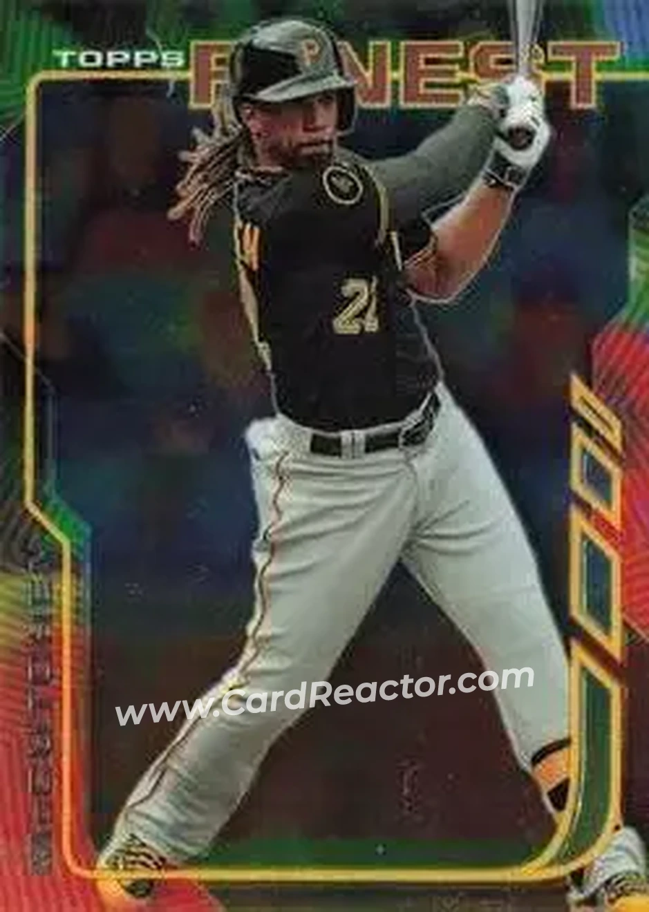 2014 Finest #24 - Andrew McCutchen - Pittsburgh Pirates - Front