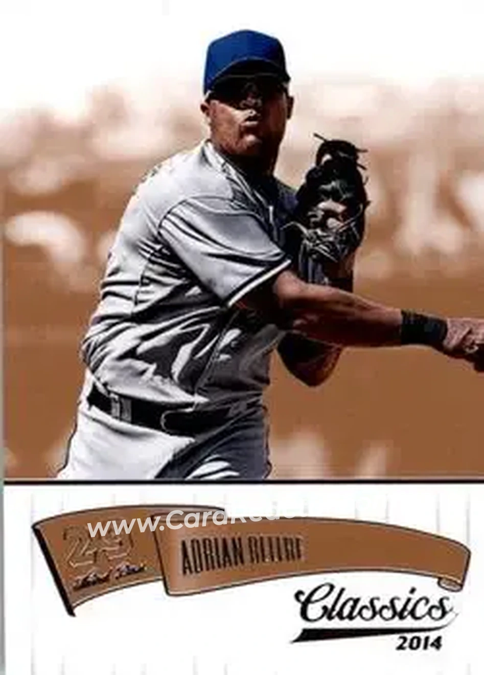 2014 Panini Classics #3 - Adrian Beltré - Texas Rangers - Front