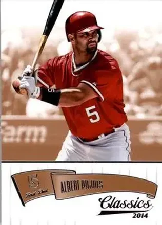 2014 Panini Classics #7 - Albert Pujols - Los Angeles Angels
