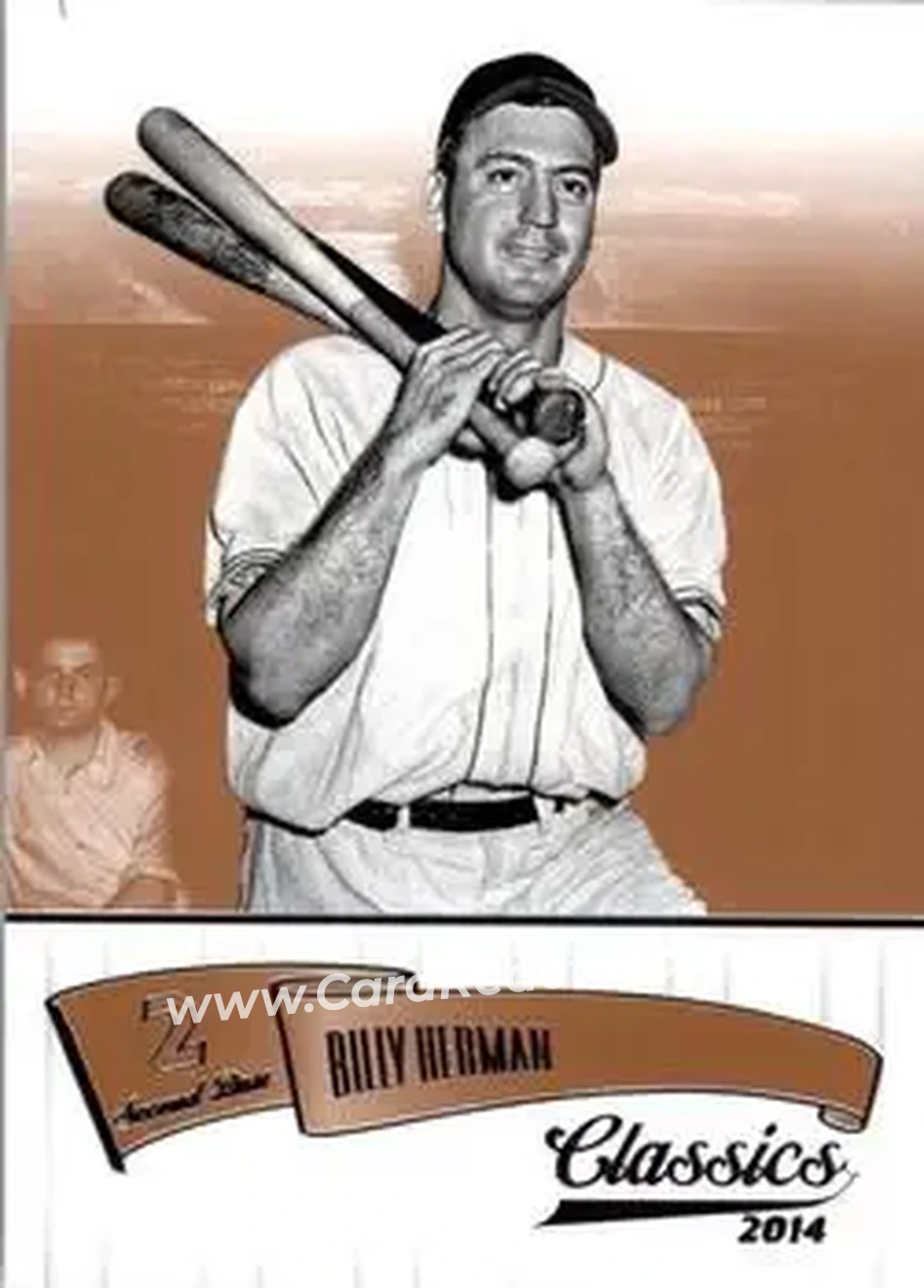2014 Panini Classics #12 - Billy Herman - Chicago Cubs - Front