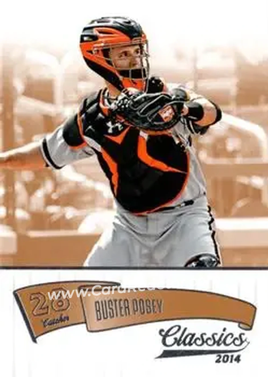2014 Panini Classics #19 - Buster Posey - San Francisco Giants - Front 2014 Panini Classics #19 - Buster Posey - San Francisco Giants - Front