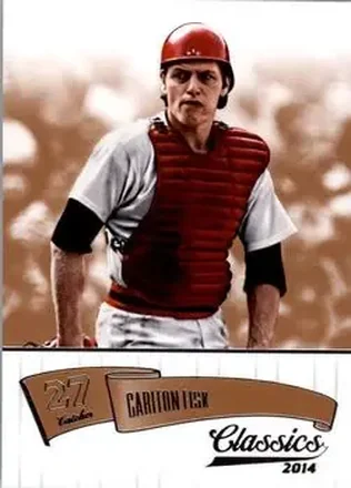 2014 Panini Classics #23 - Carlton Fisk - Boston Red Sox