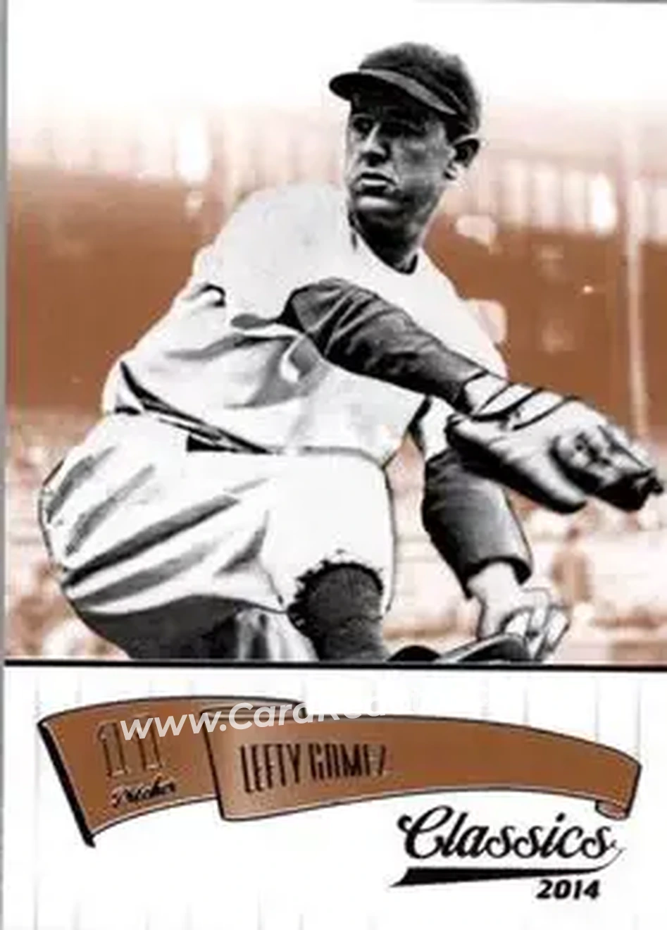 2014 Panini Classics #24 - Lefty Gomez - New York Yankees - Front 2014 Panini Classics #24 - Lefty Gomez - New York Yankees - Front