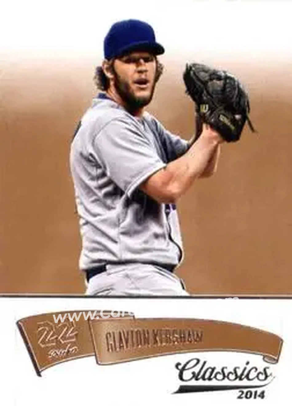 2014 Panini Classics #29 - Clayton Kershaw - Los Angeles Dodgers - Front