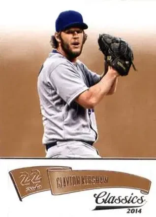 2014 Panini Classics #29 - Clayton Kershaw - Los Angeles Dodgers