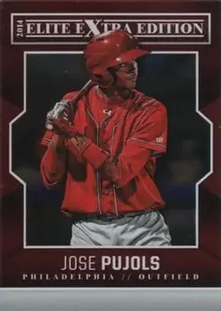 2014 Panini Elite Extra Edition #1 - Jose Pujols - Philadelphia Phillies