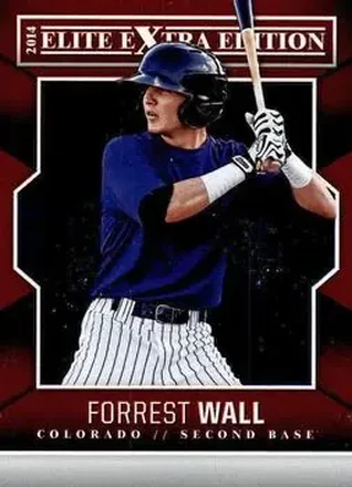 2014 Panini Elite Extra Edition #5 - Forrest Wall - Colorado Rockies