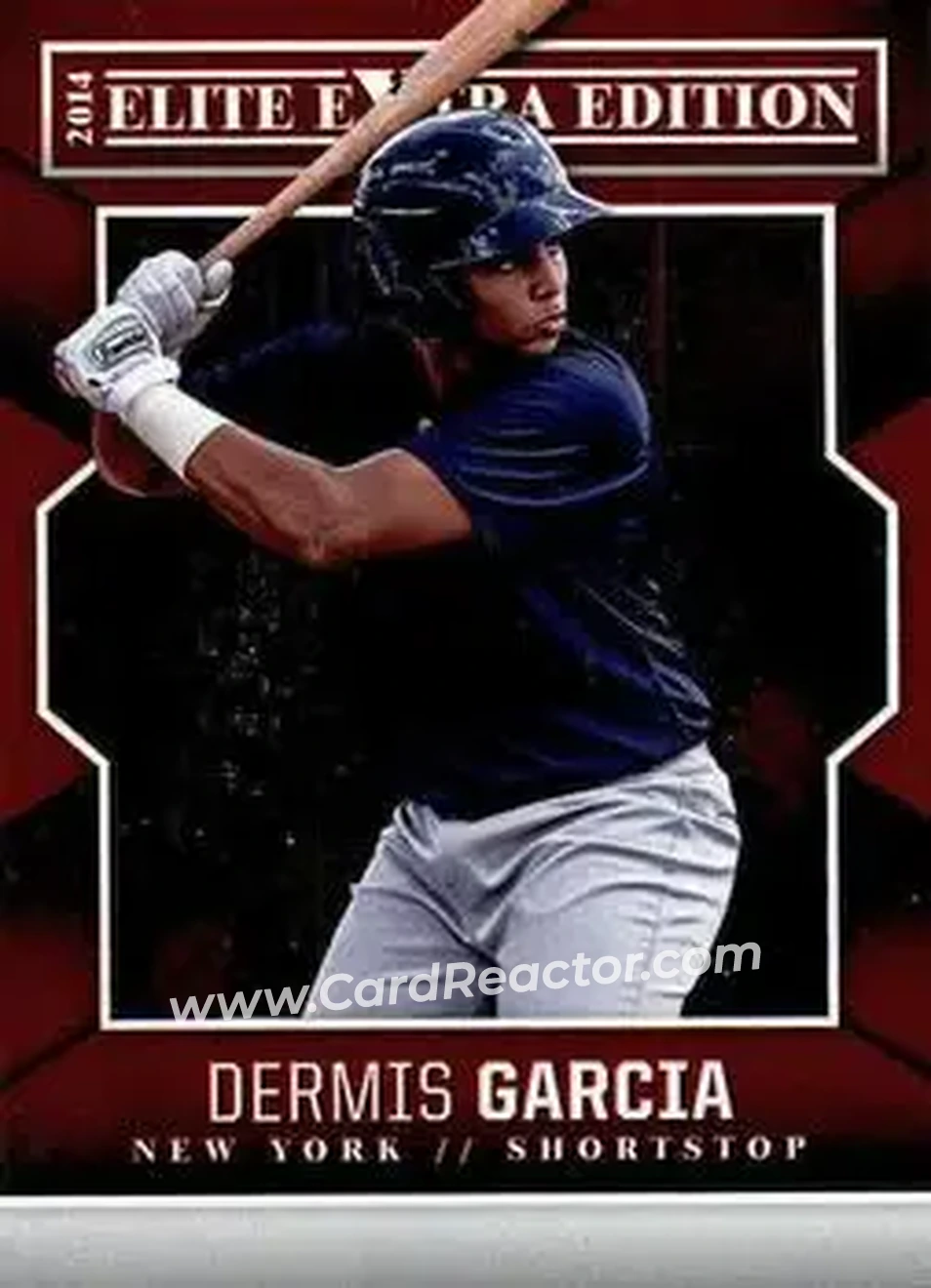 2014 Panini Elite Extra Edition #6 - Dérmis Garcia - New York Yankees - Front