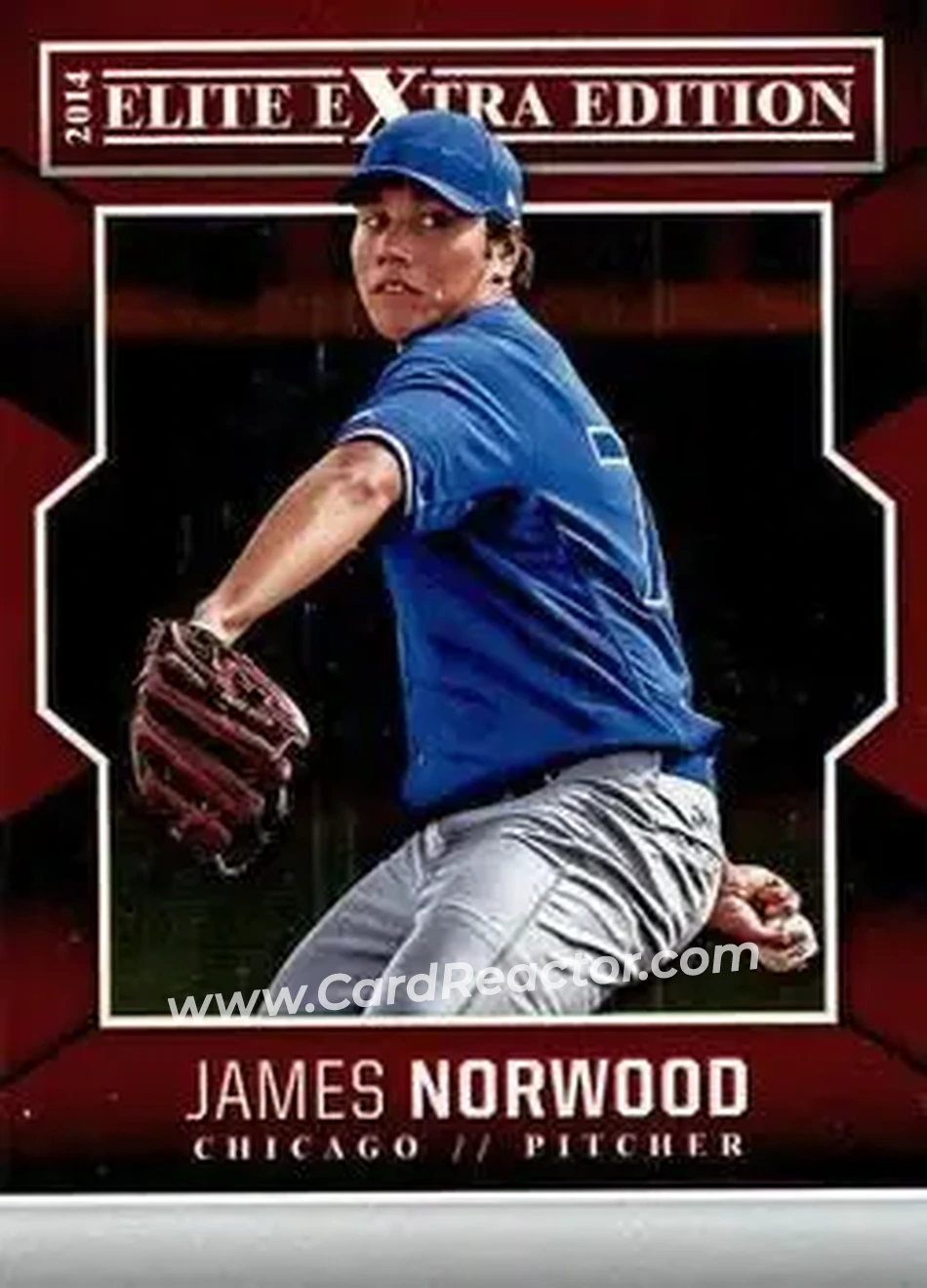 2014 Panini Elite Extra Edition #7 - James Norwood - Chicago Cubs - Front