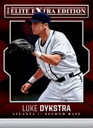 2014 Panini Elite Extra Edition #8 - Luke Dykstra - Atlanta Braves