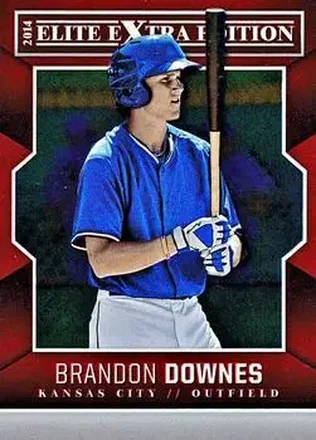 2014 Panini Elite Extra Edition #9 - Brandon Downes - Kansas City Royals