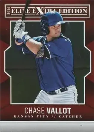 2014 Panini Elite Extra Edition #10 - Chase Vallot - Kansas City Royals