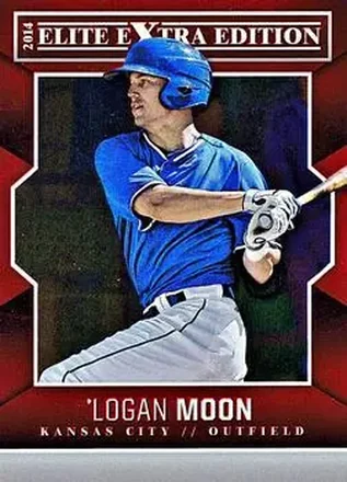 2014 Panini Elite Extra Edition #11 - Logan Moon - Kansas City Royals