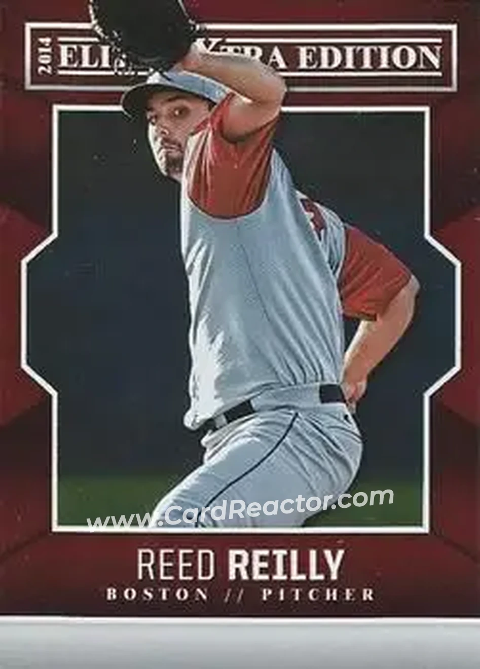 2014 Panini Elite Extra Edition #14 - Reed Reilly - Boston Red Sox - Front