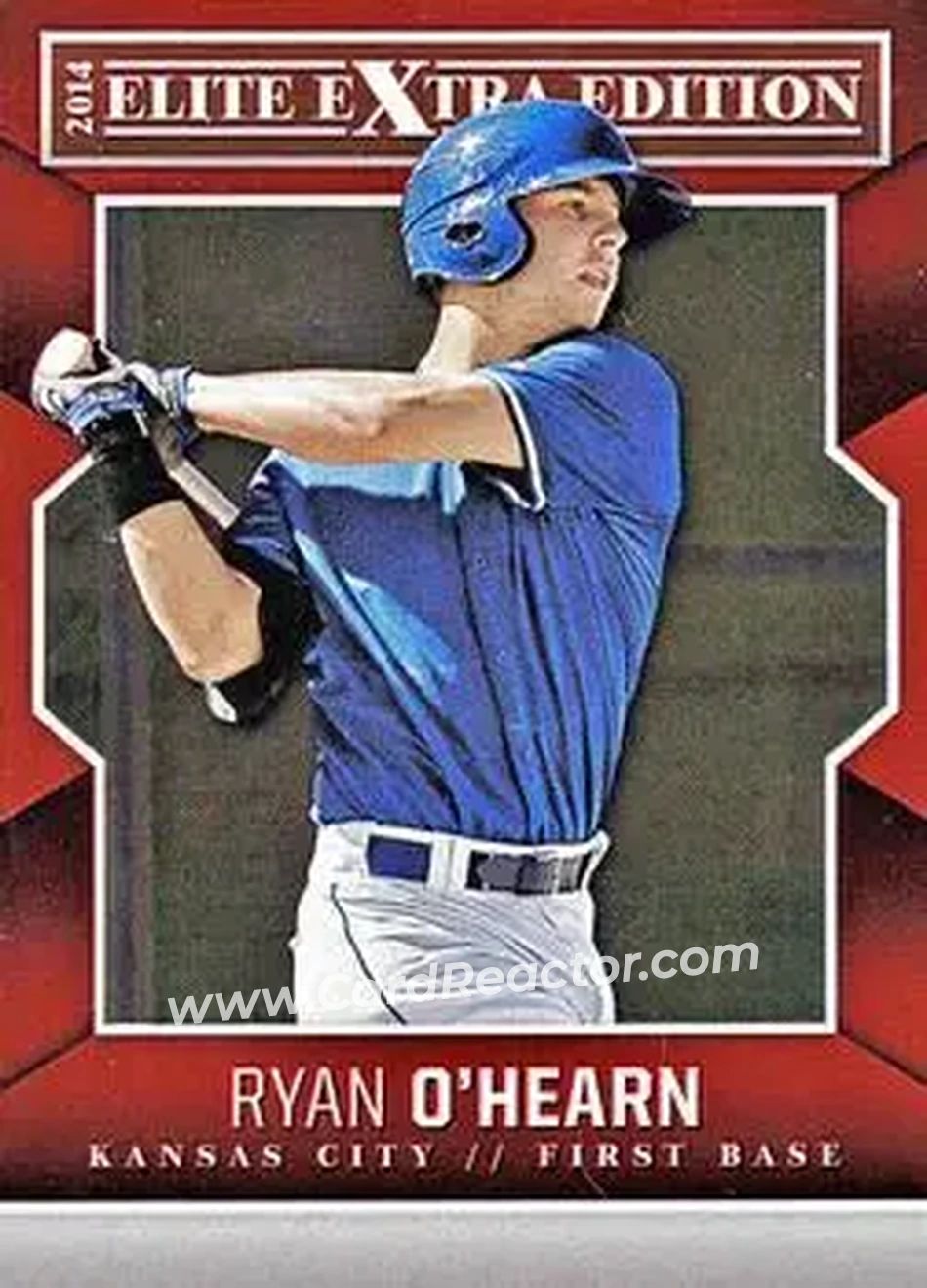 2014 Panini Elite Extra Edition #16 - Ryan O’Hearn - Kansas City Royals - Front