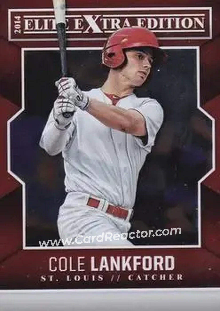 2014 Panini Elite Extra Edition #19 - Cole Lankford - St. Louis Cardinals - Front
