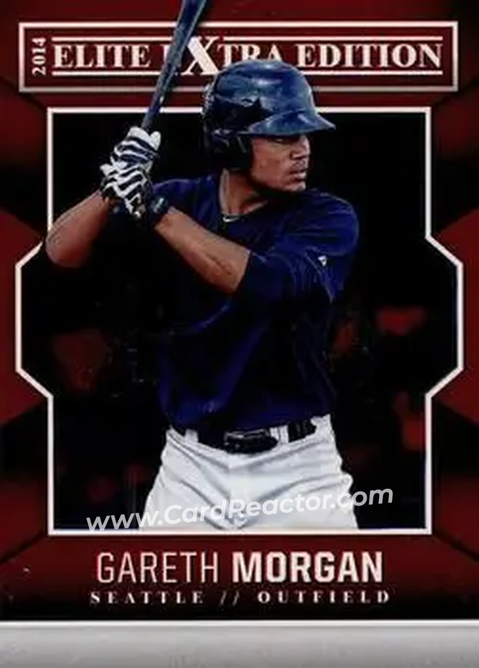 2014 Panini Elite Extra Edition #23 - Gareth Morgan - Seattle Mariners