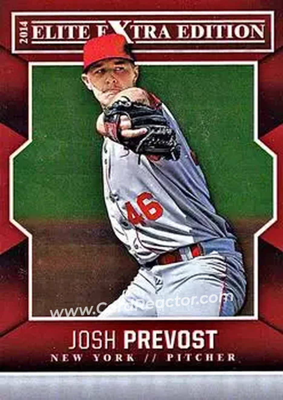 2014 Panini Elite Extra Edition #29 - Josh Prevost - New York Mets - Front