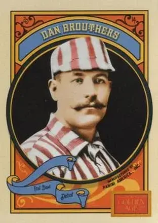 2014 Panini Golden Age #3 - Dan Brouthers - Detroit Wolverines