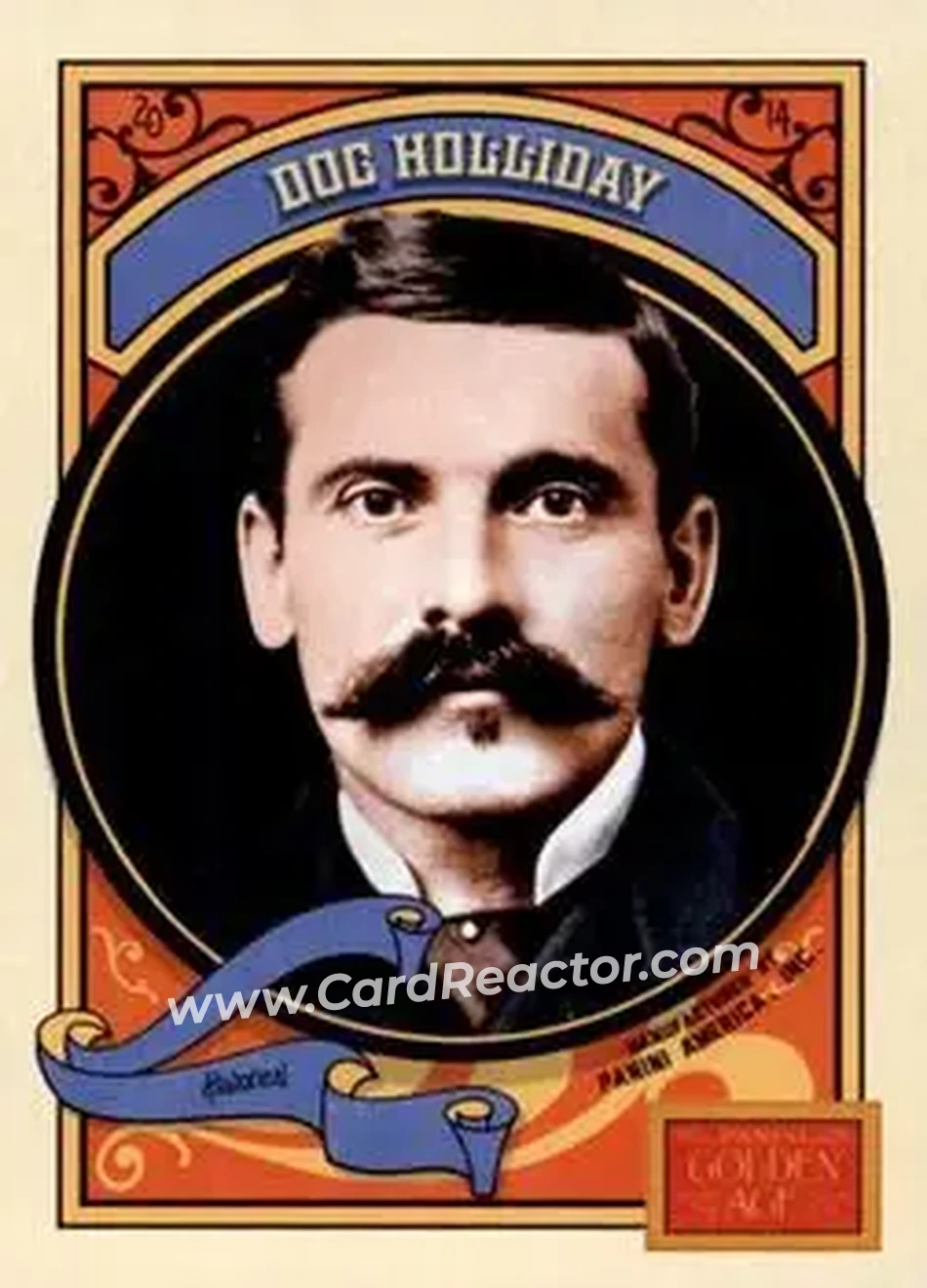 2014 Panini Golden Age #7 - Doc Holliday - Front