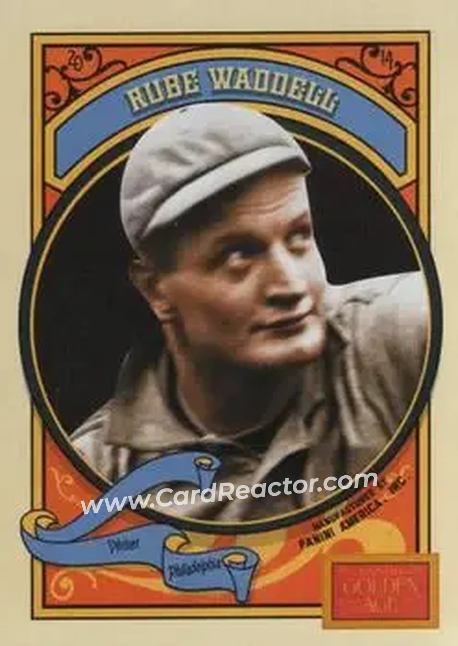 2014 Panini Golden Age #8 - Rube Waddell - Philadelphia Athletics - Front