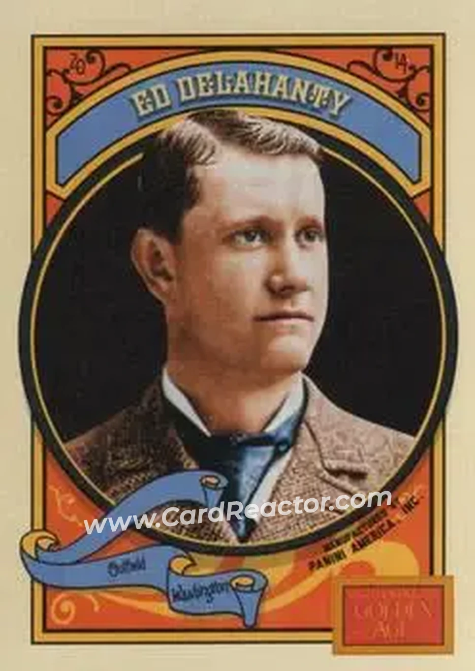 2014 Panini Golden Age #11 - Ed Delahanty - Washington Senators - Front