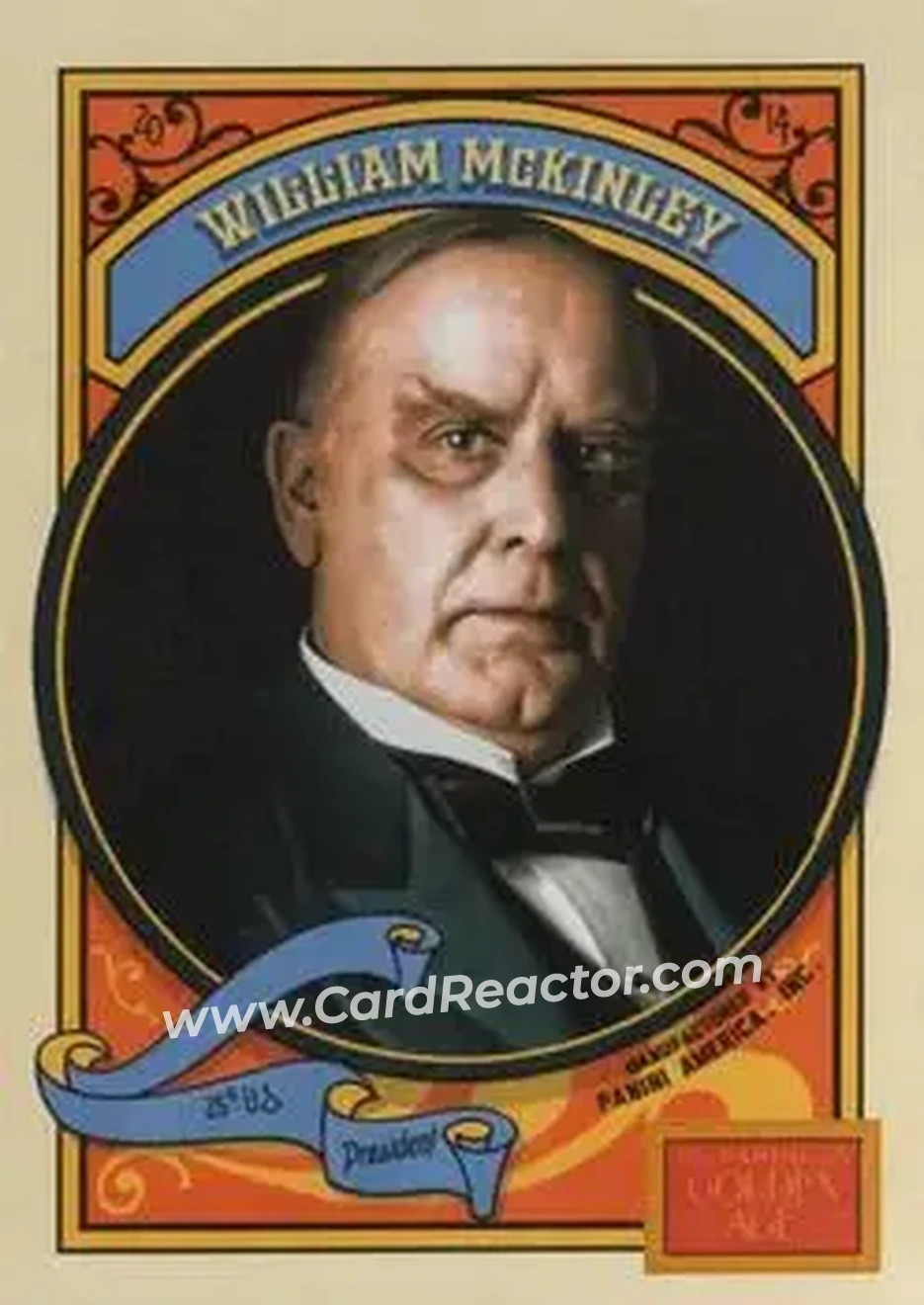 2014 Panini Golden Age #18 - William McKinley Jr. - Front