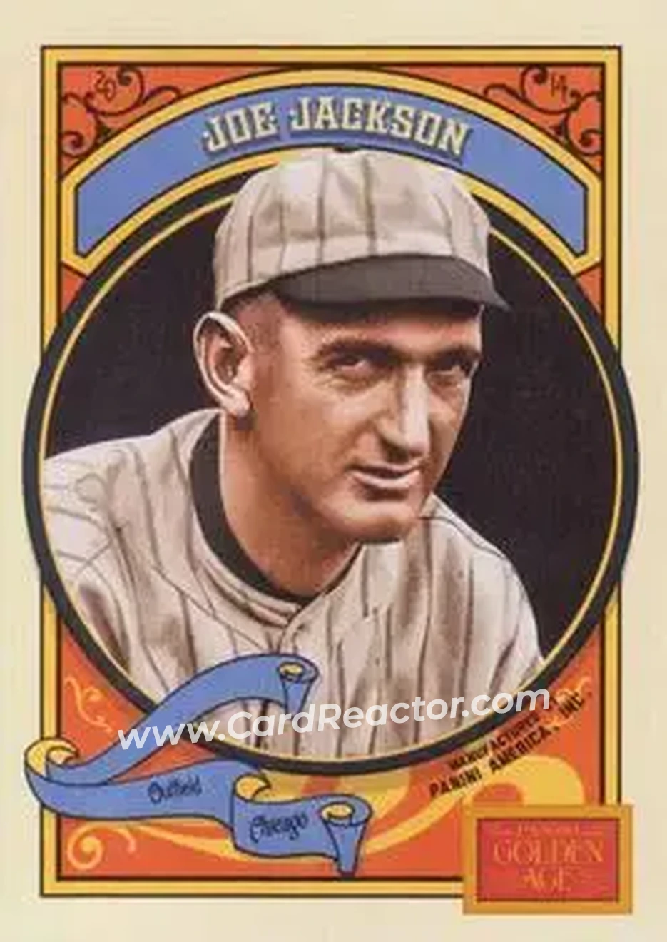 2014 Panini Golden Age #25 - Joe Jackson - Chicago White Sox - Front
