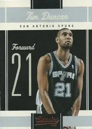 2010-11 Panini Classics #6 Tim Duncan