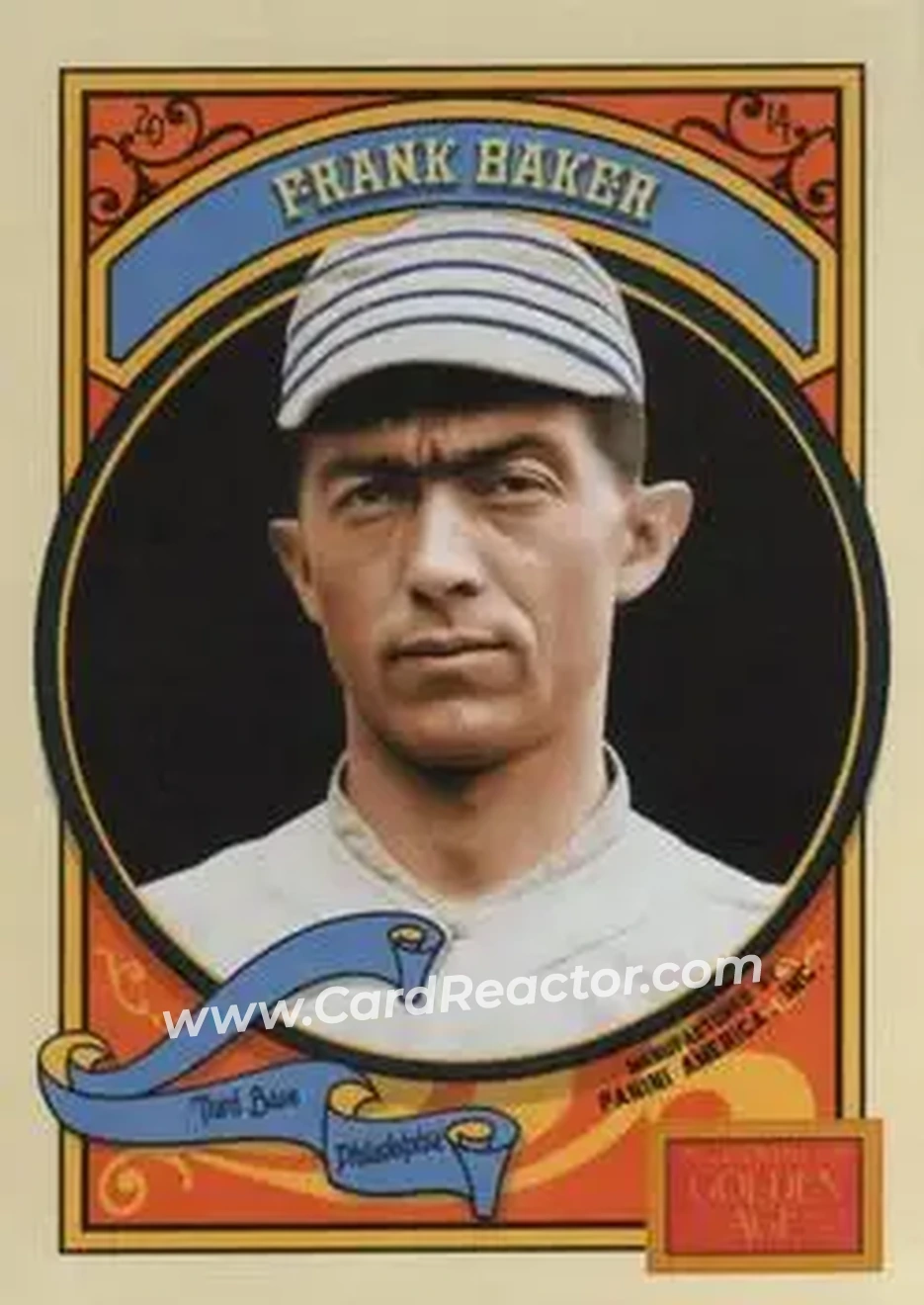 2014 Panini Golden Age #28 - Frank Baker - Philadelphia Athletics - Front