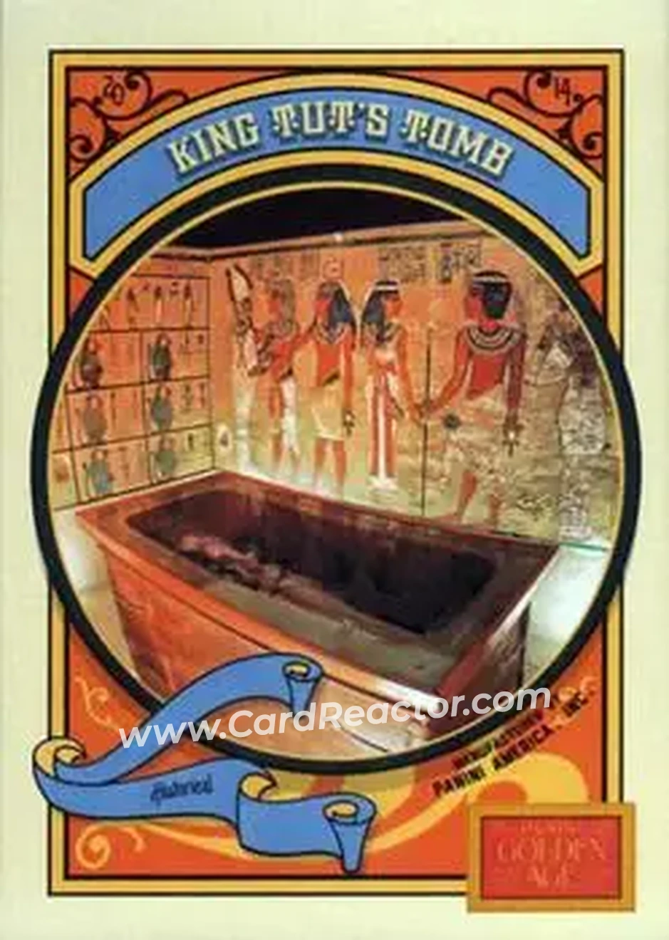 2014 Panini Golden Age #29 - King Tut's Tomb - Front
