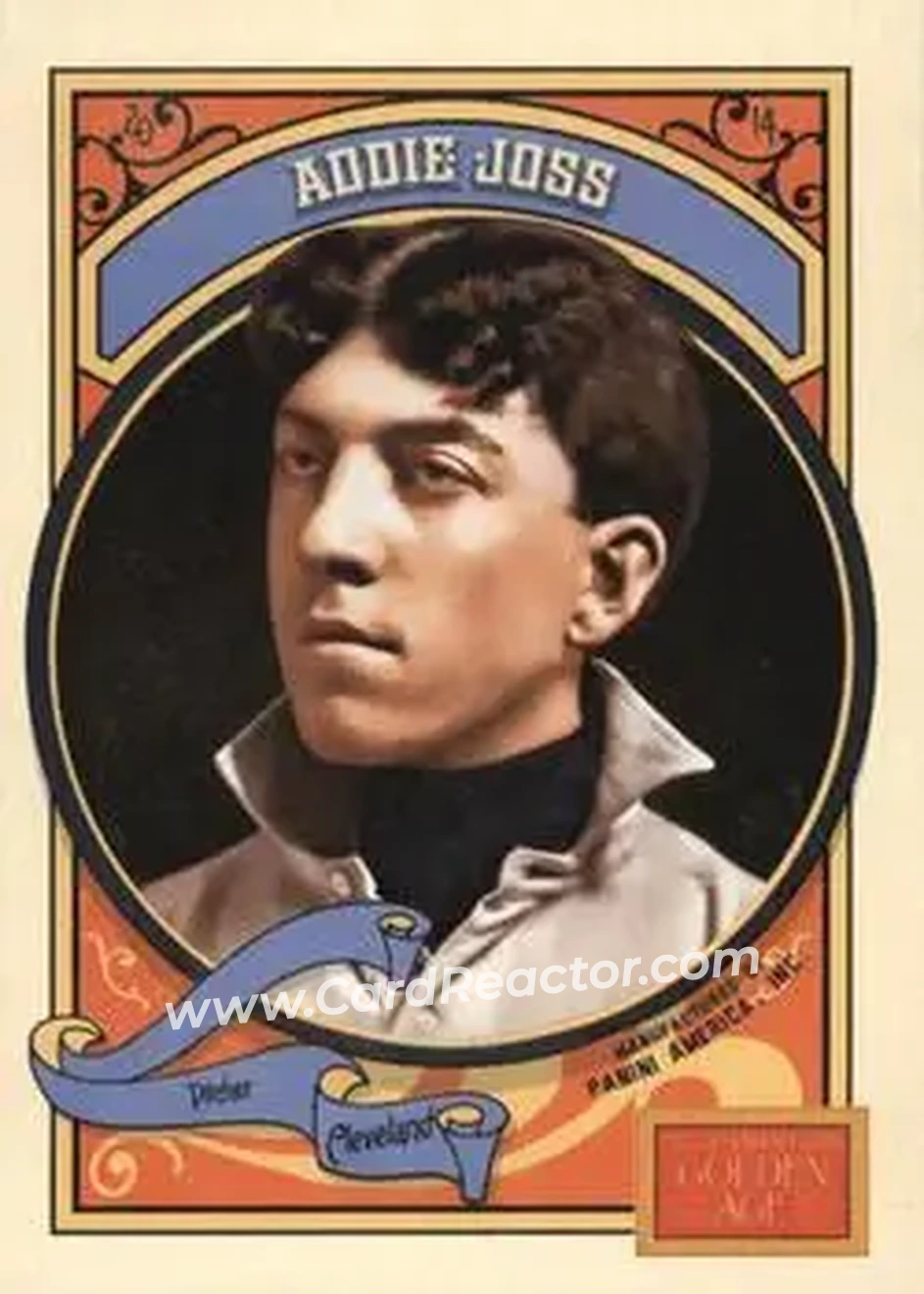 2014 Panini Golden Age #SP-19 - Addie Joss - Cleveland Naps - Front