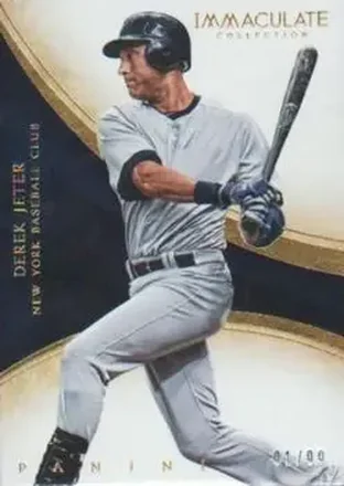 2014 Panini Immaculate Collection #2 - Derek Jeter - New York Yankees