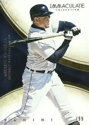 2014 Panini Immaculate Collection #7 - Miguel Cabrera - Detroit Tigers