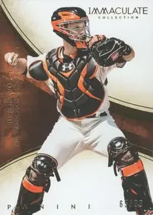 2014 Panini Immaculate Collection #8 - Buster Posey - San Francisco Giants