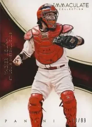 2014 Panini Immaculate Collection #17 - Yadier Molina - St. Louis Cardinals