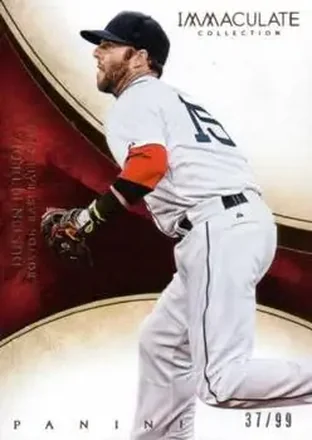 2014 Panini Immaculate Collection #18 - Dustin Pedroia - Boston Red Sox